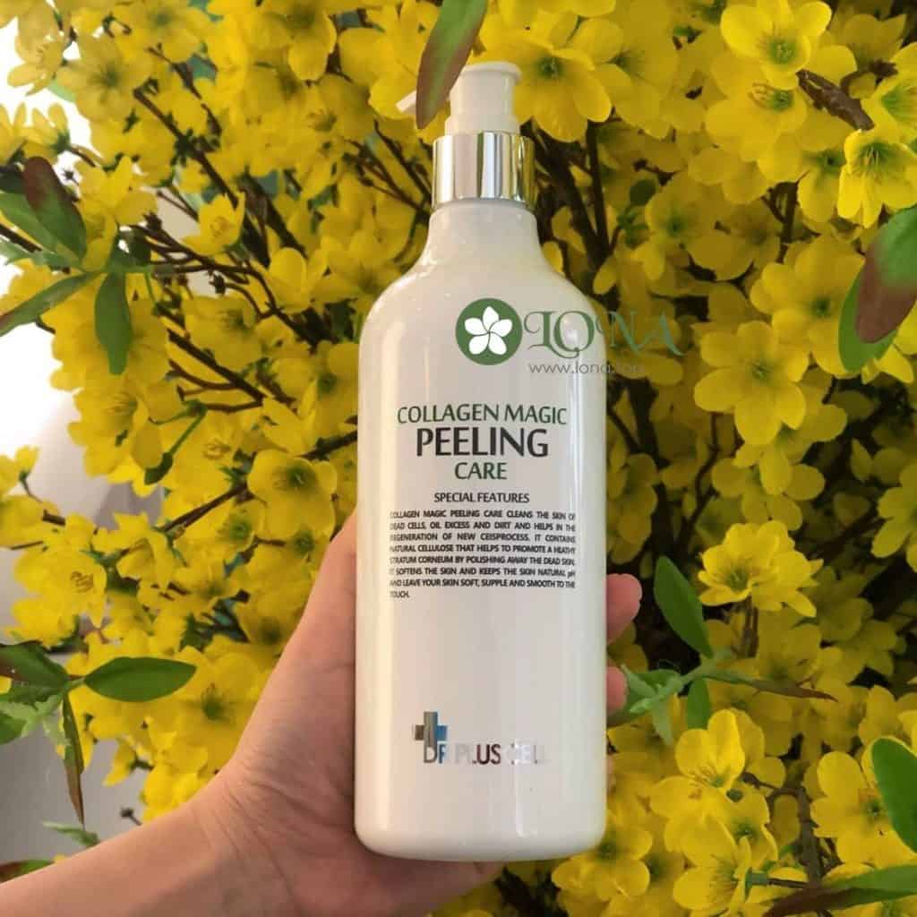 Tẩy tế bào chết Dr PlusCell Collagen Magic Peeling Care sản phẩm