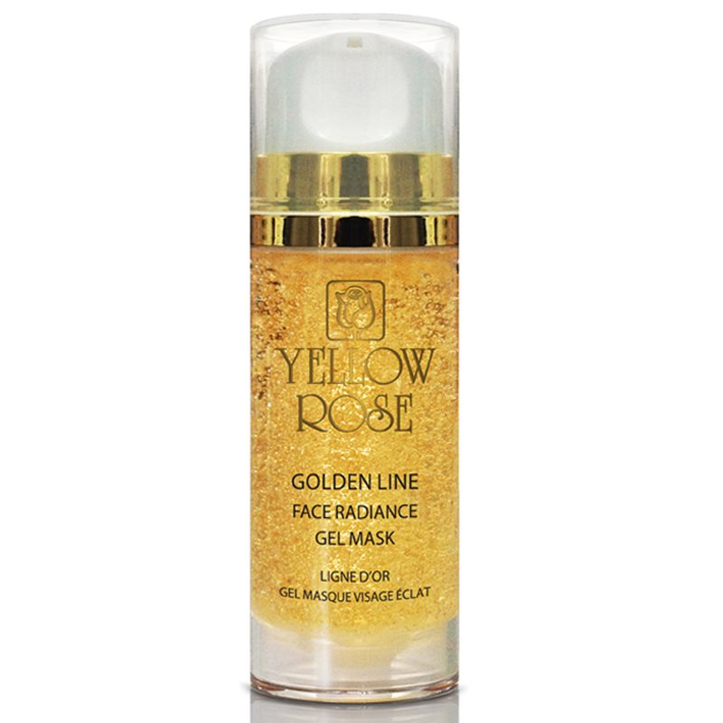 Mặt nạ gel sáng da từ Vàng 23K Yellow Rose- GOLDEN LINE RADIANCE GEL MASK