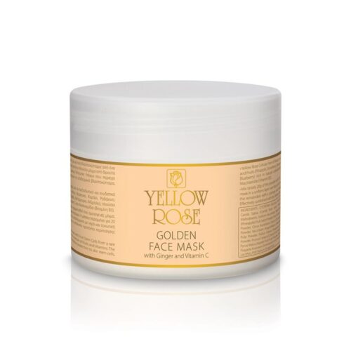 Mặt nạ bột Vàng Yellow Rose với Gừng và Vit C - GOLDEN FACE MASK WITH GINGER AND VIT C
