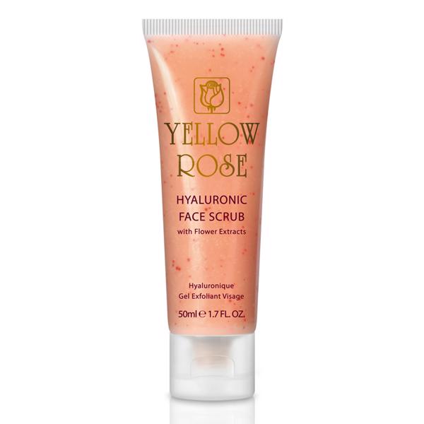 Tẩy tế bào chết từ Axit Hyaluronic Yellow Rose- HYALURONIC FACE SCRUB