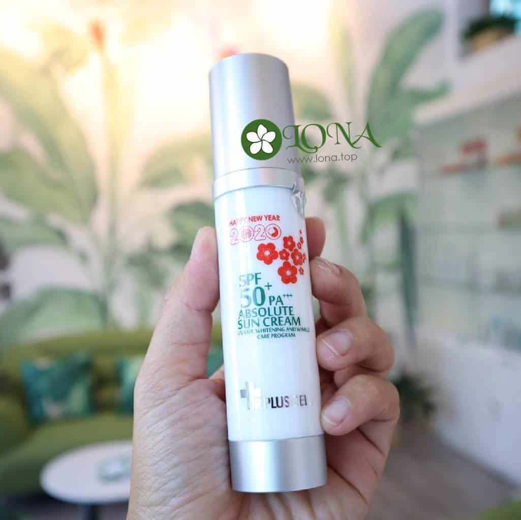 Sun Cream Dr PlusCell Absolute - tham khảo khi sử dụng