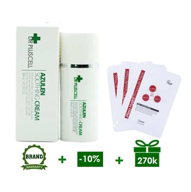 Kem làm dịu da tổn thương Azulen DR PLUSCELL - hình ảnh cuối bài