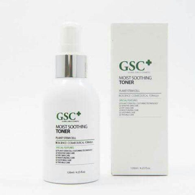 Toner GSC Moist Soothing - tham khảo khi sử dụng