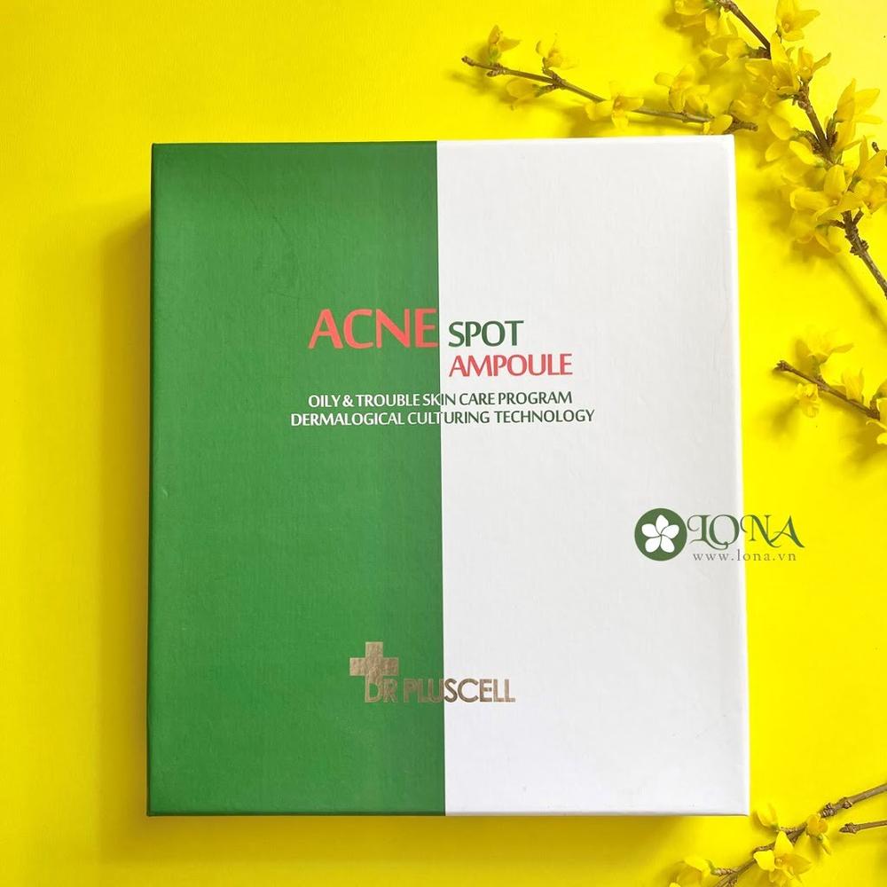 Acne Spot Ampoule Tế bào gốc trị mụn DR PLUSCELL - hình ảnh cuối bài
