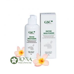 GSC Enzyme Wash Powder (80g) – Sữa rửa mặt cho da khô sạm nám