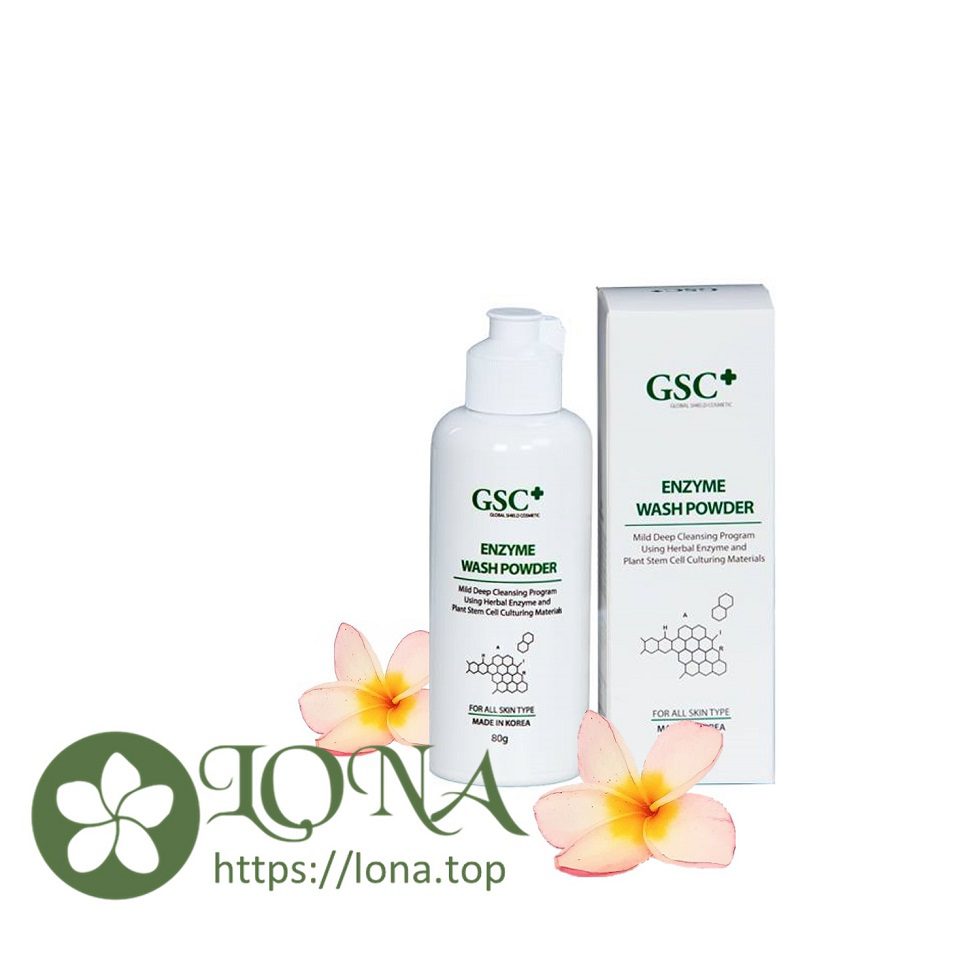 Wash Powder Enzyme GSC - tham khảo khi sử dụng