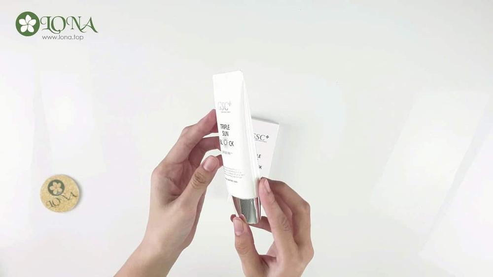Kem chống nắng Hàn Quốc Triple Sun Block GSC - hình ảnh cuối bài