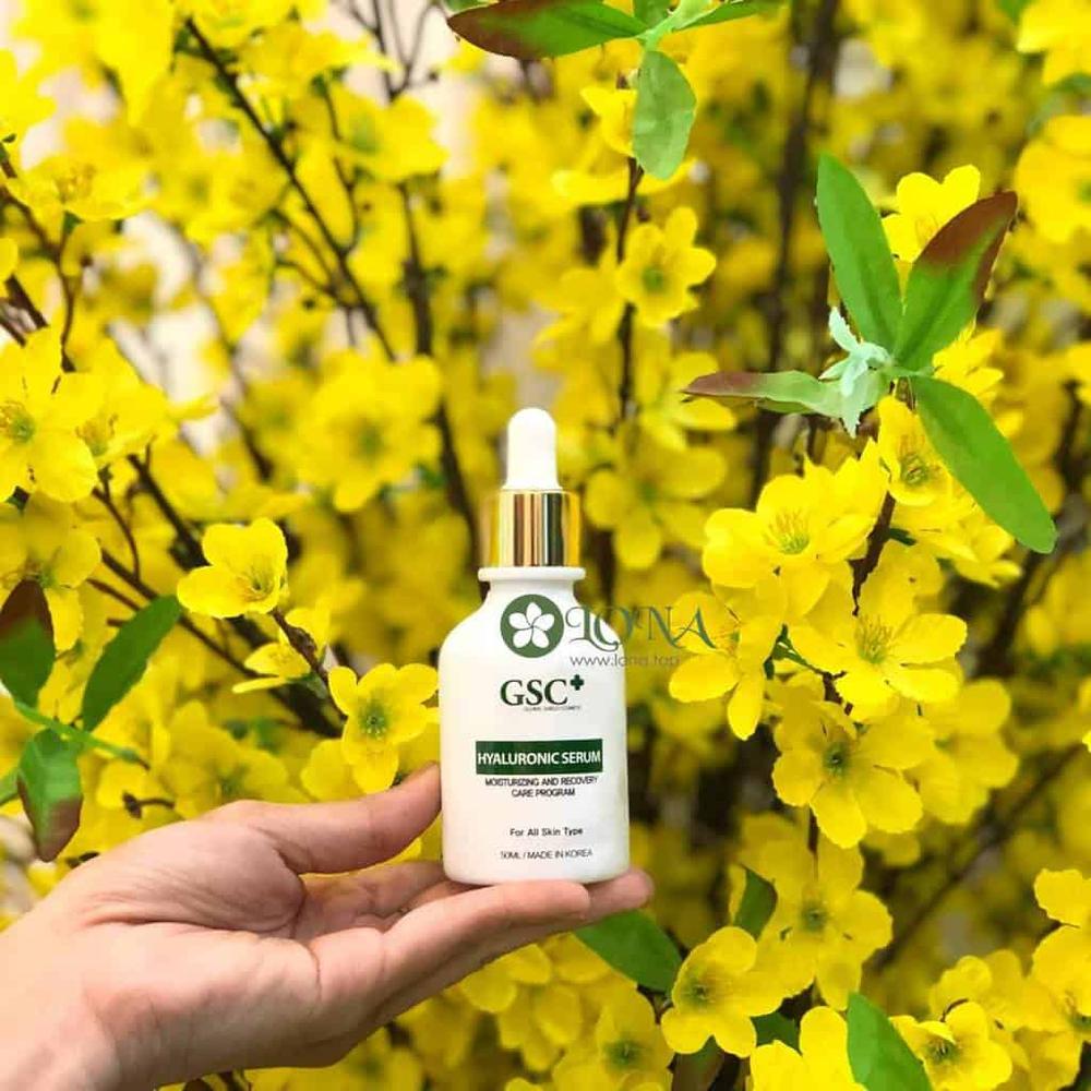 Serum Hyaluronic GSC - tham khảo khi sử dụng