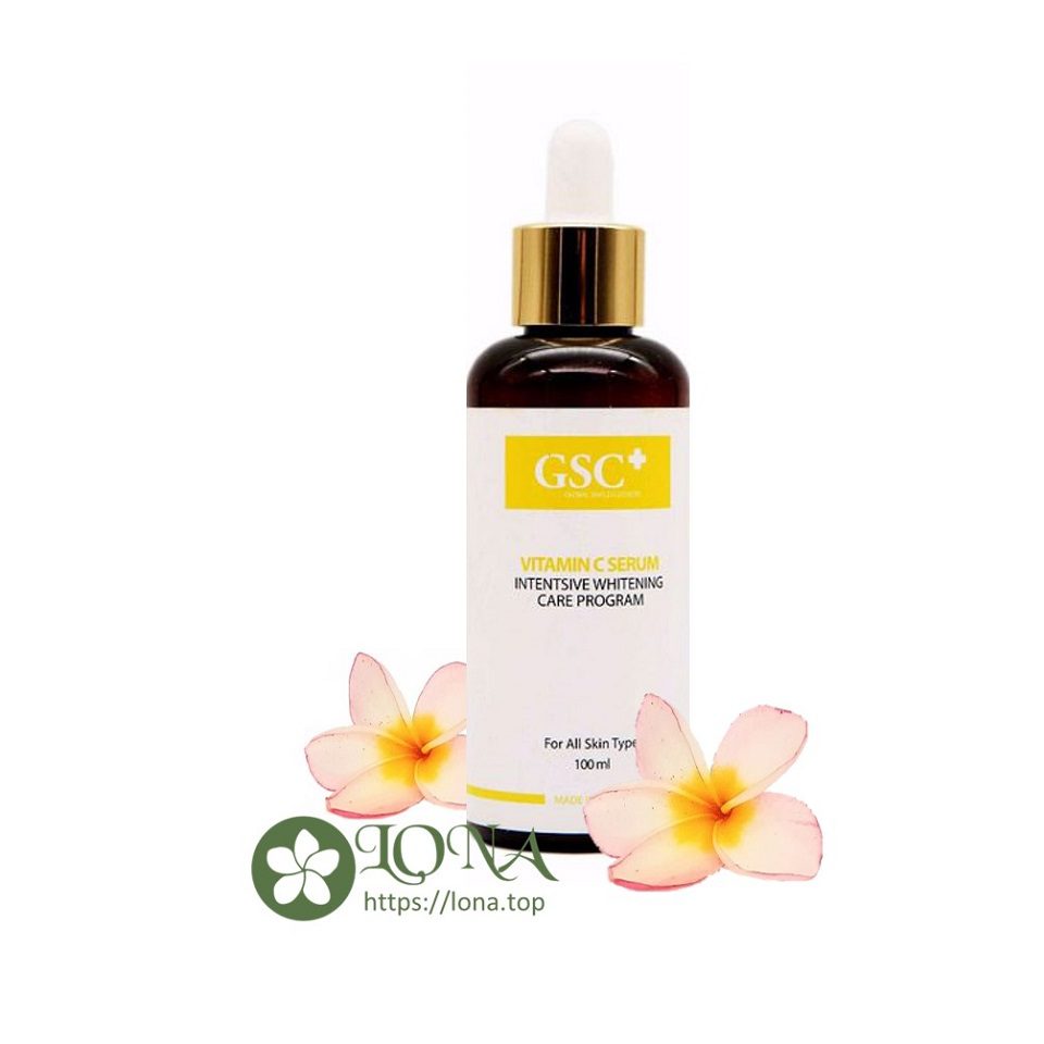 Serum Vitamin C GSC - tham khảo khi sử dụng