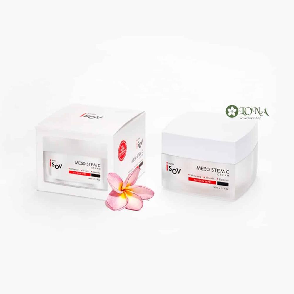 Kem Cream Isov Hàn Quốc Meso Stem C trị nám - tham khảo khi sử dụng