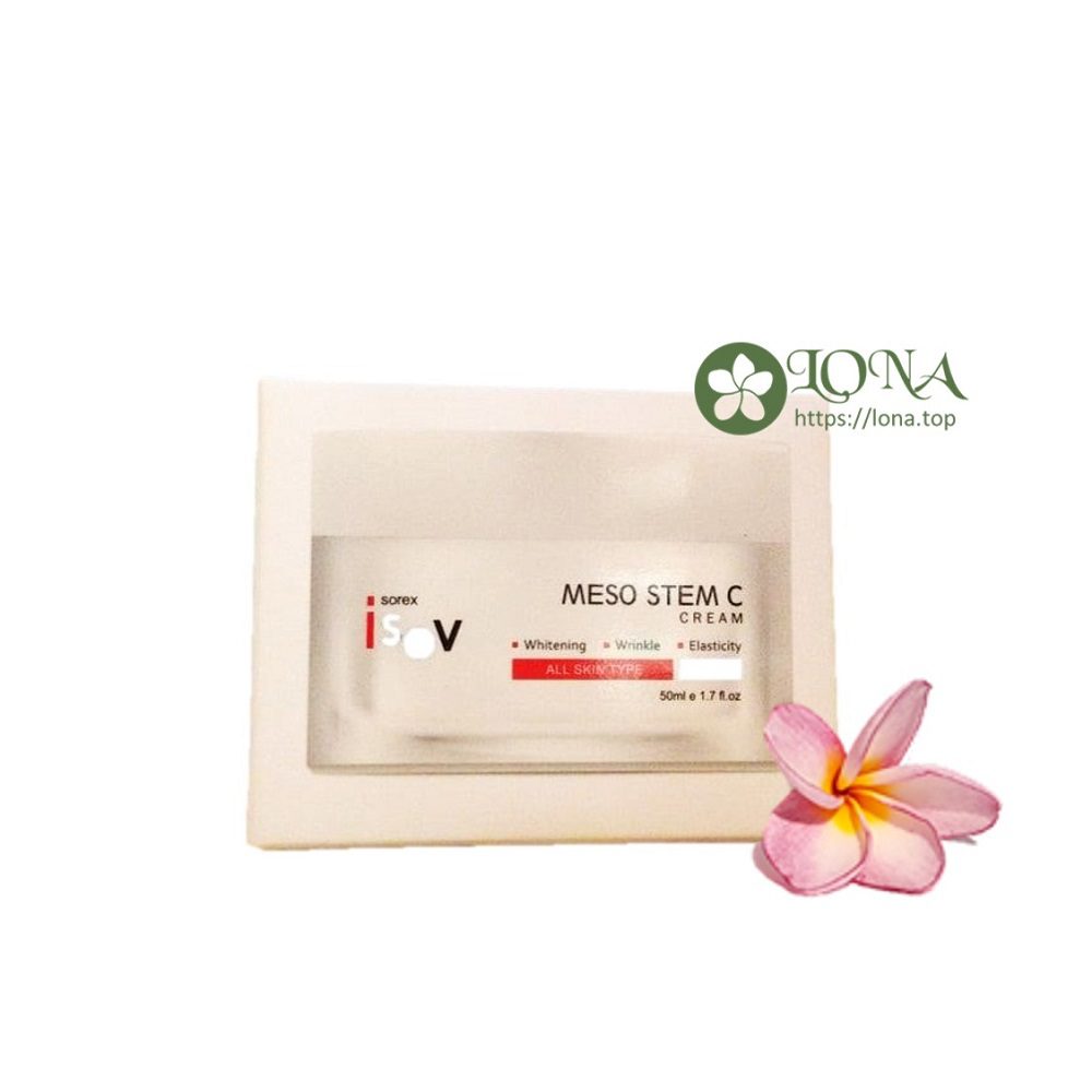 Kem Cream Isov Hàn Quốc Meso Stem C trị nám - hình ảnh tham khảo