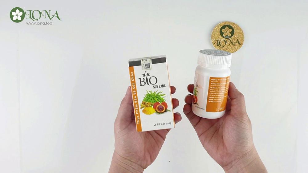 Viên uống chống nắng Bio Suncare công nghệ nano Mỹ Phẩm ORGANIC