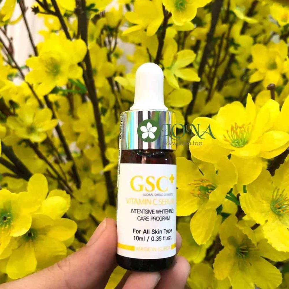 vitamin c làm sáng và đều màu da