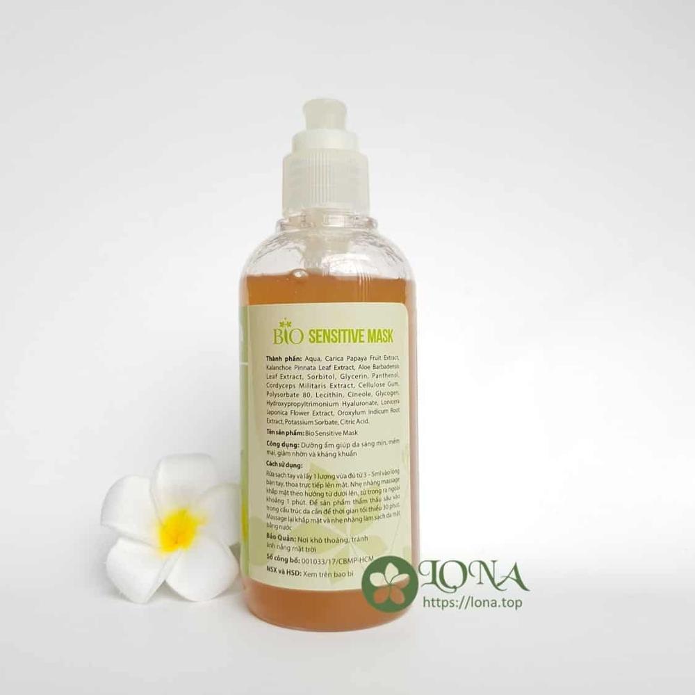 Bio sensitive mask 80g GENEWORLD - thông tin nhận diện