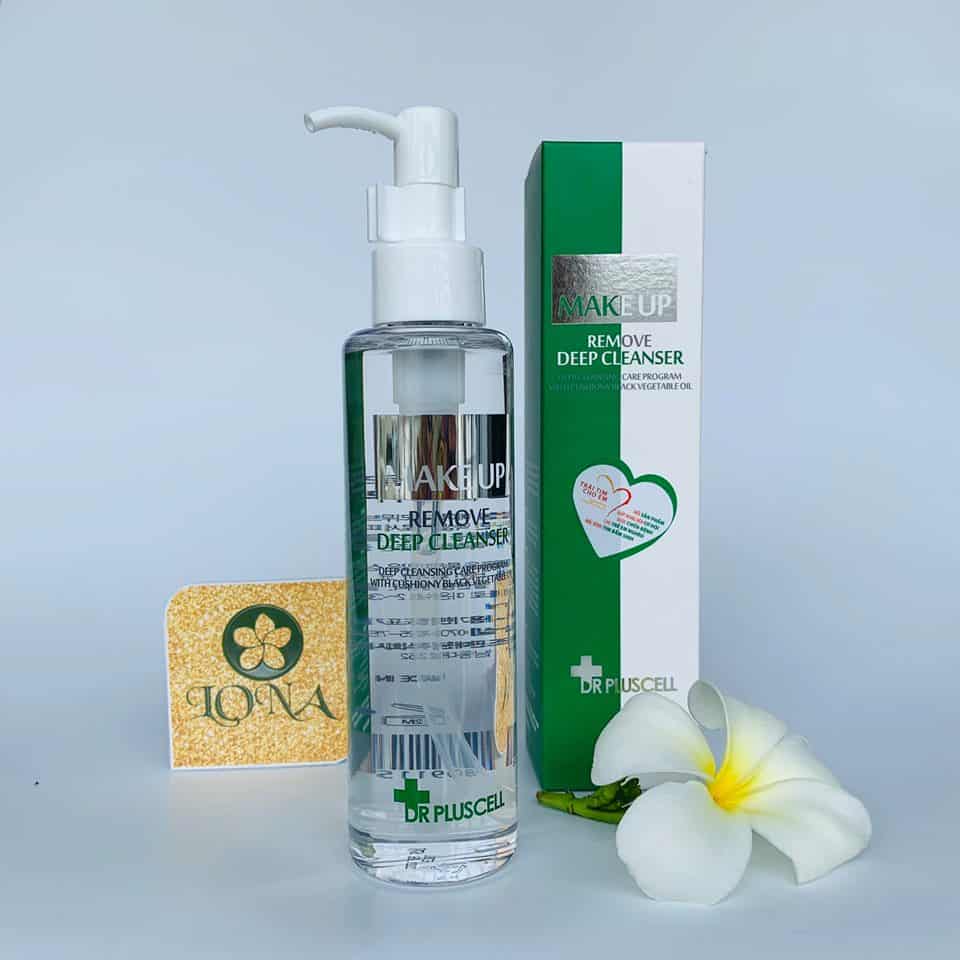 Sữa rửa mặt Make Up Remove Deep Cleanser DR PLUSCELL - thông tin nhận diện