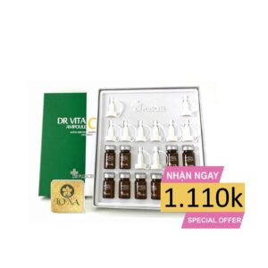 Dr Melasma Ampoule - Hộp 10 lọ x 8ml – Tế bào gốc cho da thường thiếu ẩm