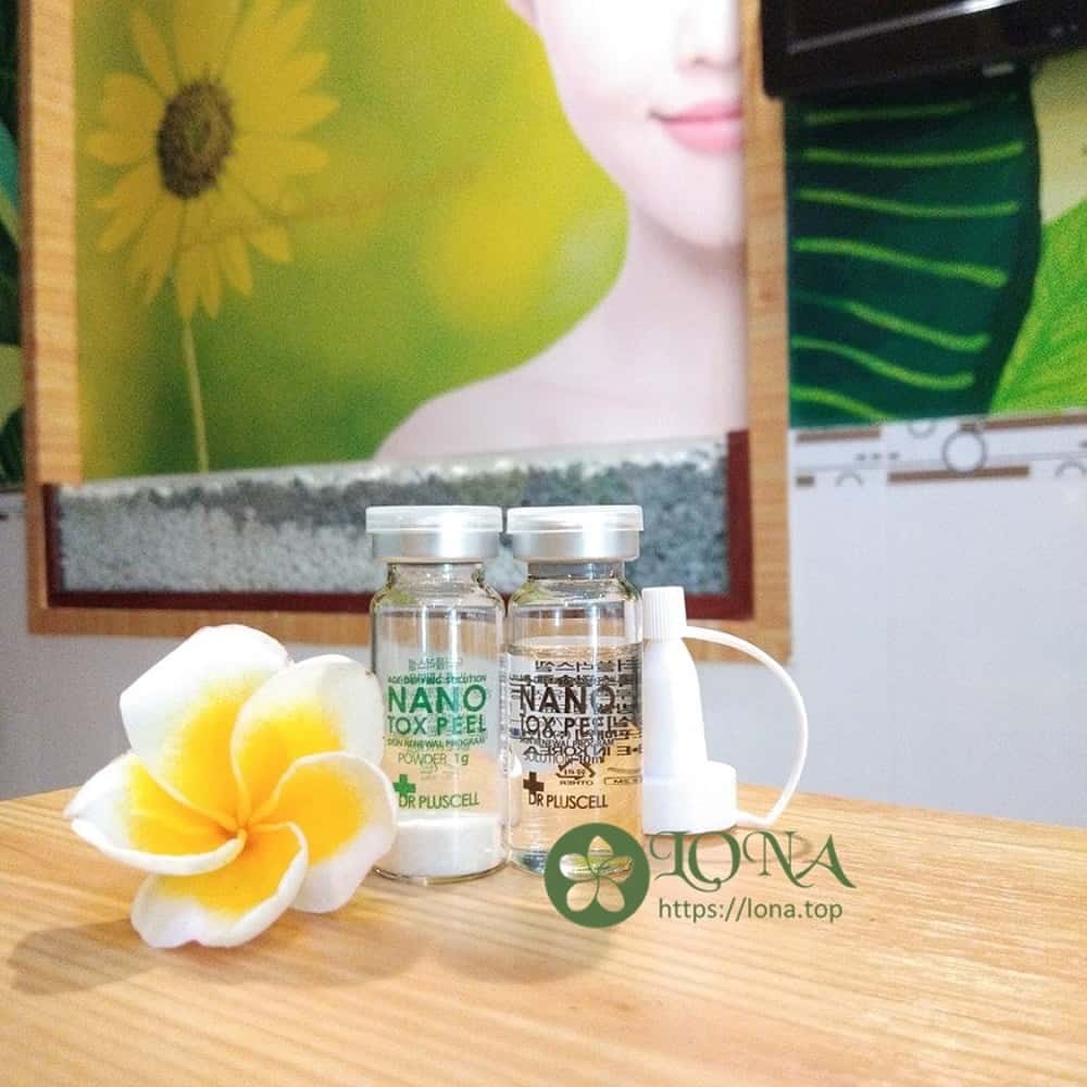 Vi kim tảo biển Dr PlusCell Nano Tox Peel mẫu mới nhất 2019