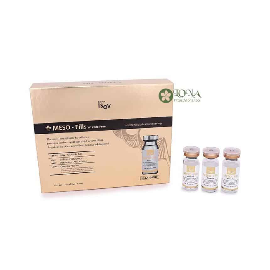 Serum dưỡng da Meso Fills được ứng dụng tại Lona Home Spa