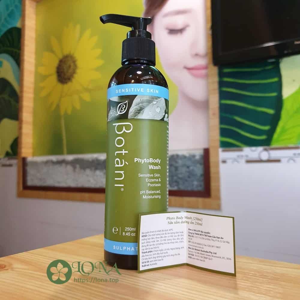 sữa tắm dưỡng thể botani