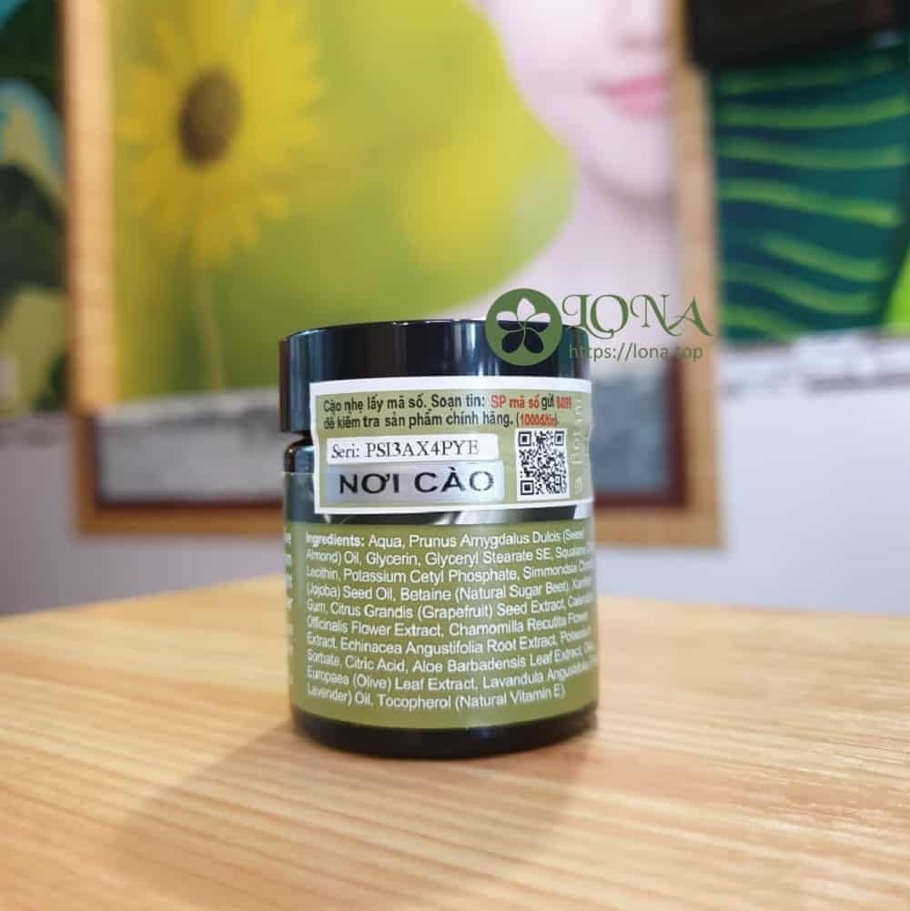 Kem dưỡng ẩm Botani Olive Repair Cream