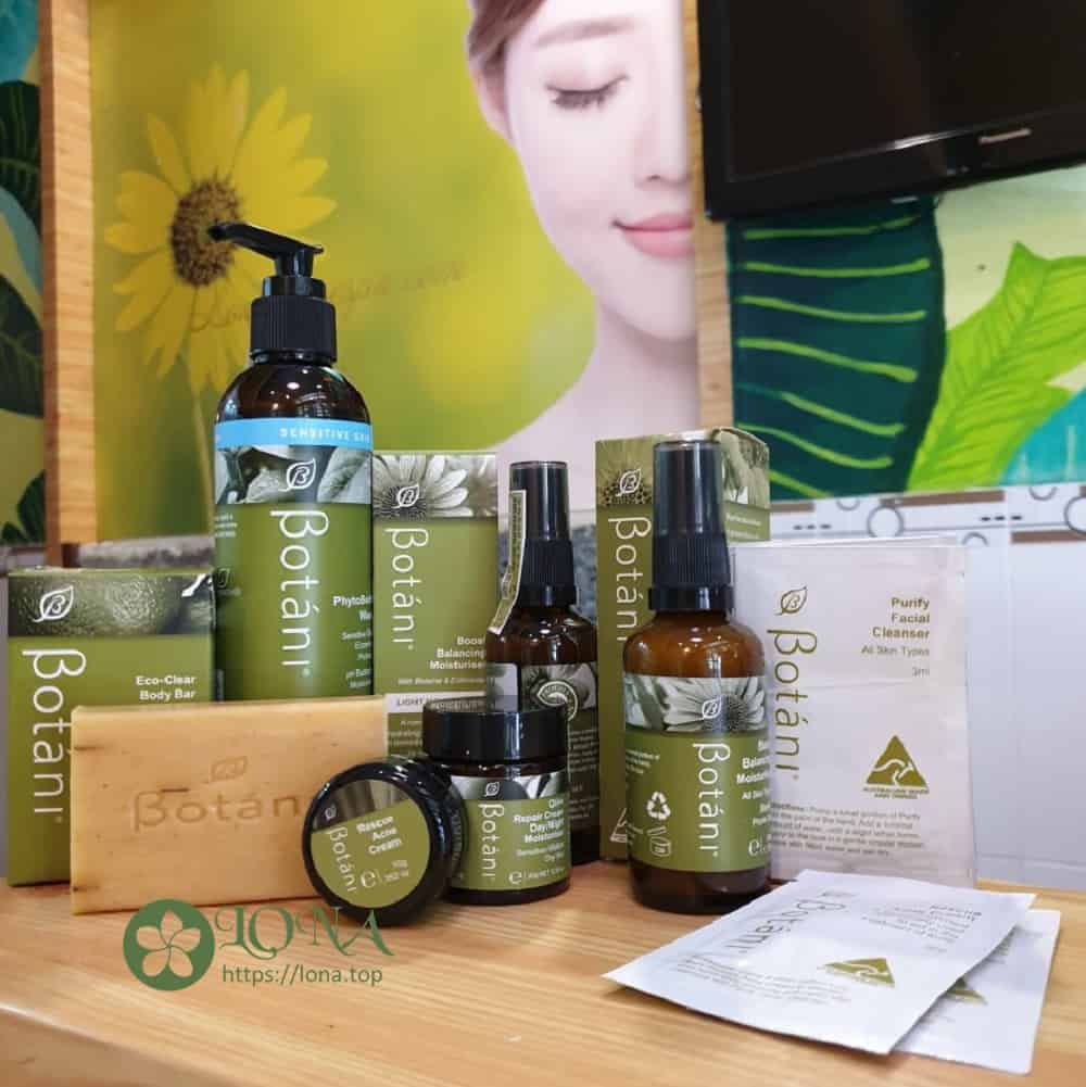 botani kem trị mụn