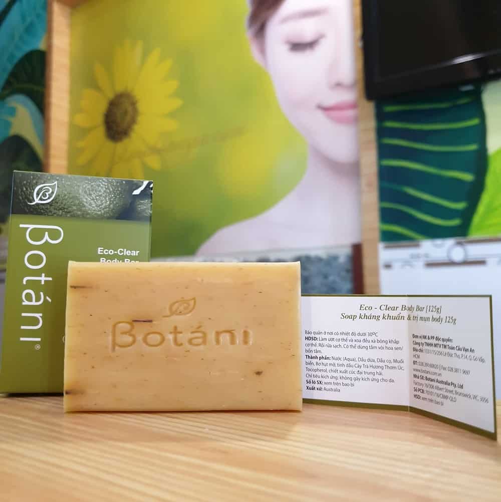 Xà Phòng Eco Clear Body Bar Body Acne General chính hãng