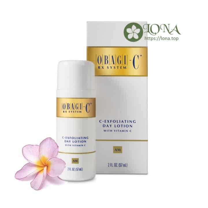 Obagi C Rx C Exfoliating Day Lotion là sản phẩm không thể thiếu để da luôn thông thoáng