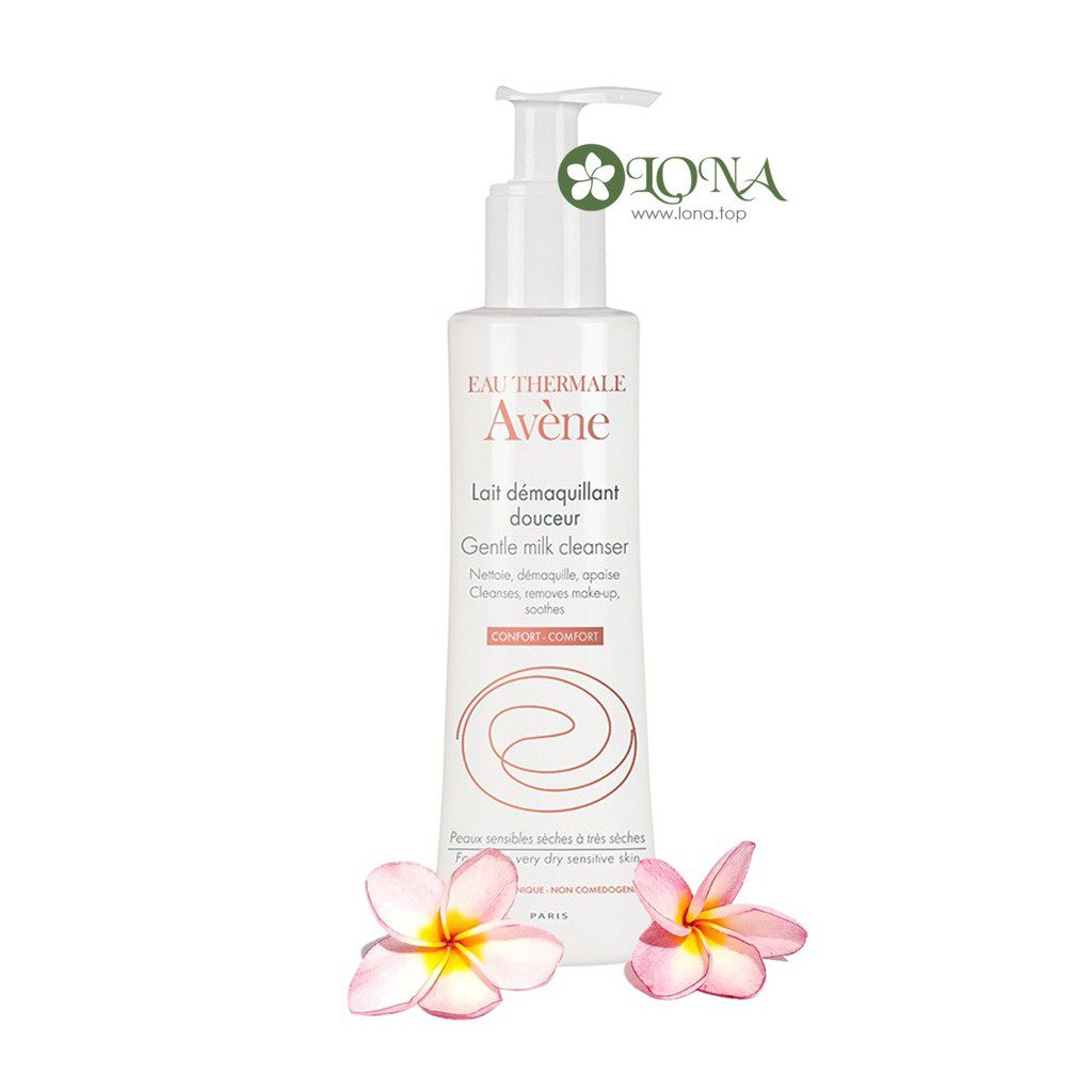 Gentle Milk Cleanser Avène - vừa là sữa rửa mặt vừa có công dụng tẩy trang. Êm dịu cho mọi loại da