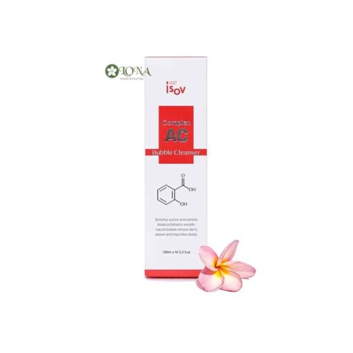 Sữa rửa mặt ISOV Complex AC Bubble dịu nhẹ và lành tính. Dành cho mọi loại da, kể cả da nhạy cảm