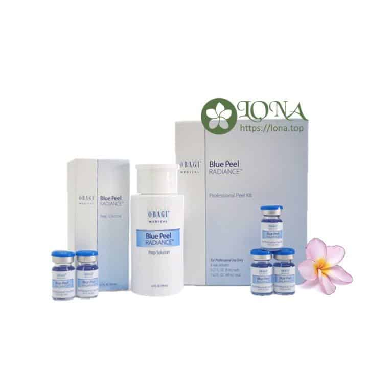 Bộ Sản Phẩm Thay Da Sinh Học Blue Peel Radiance Kit chính hãng
