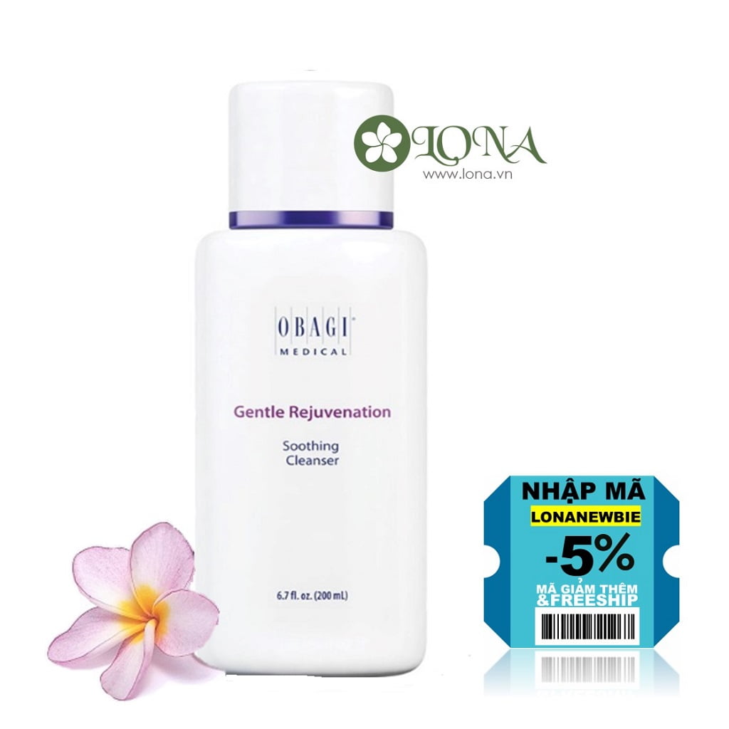 sữa rửa mặt làm dịu da nhạy cảm Obagi