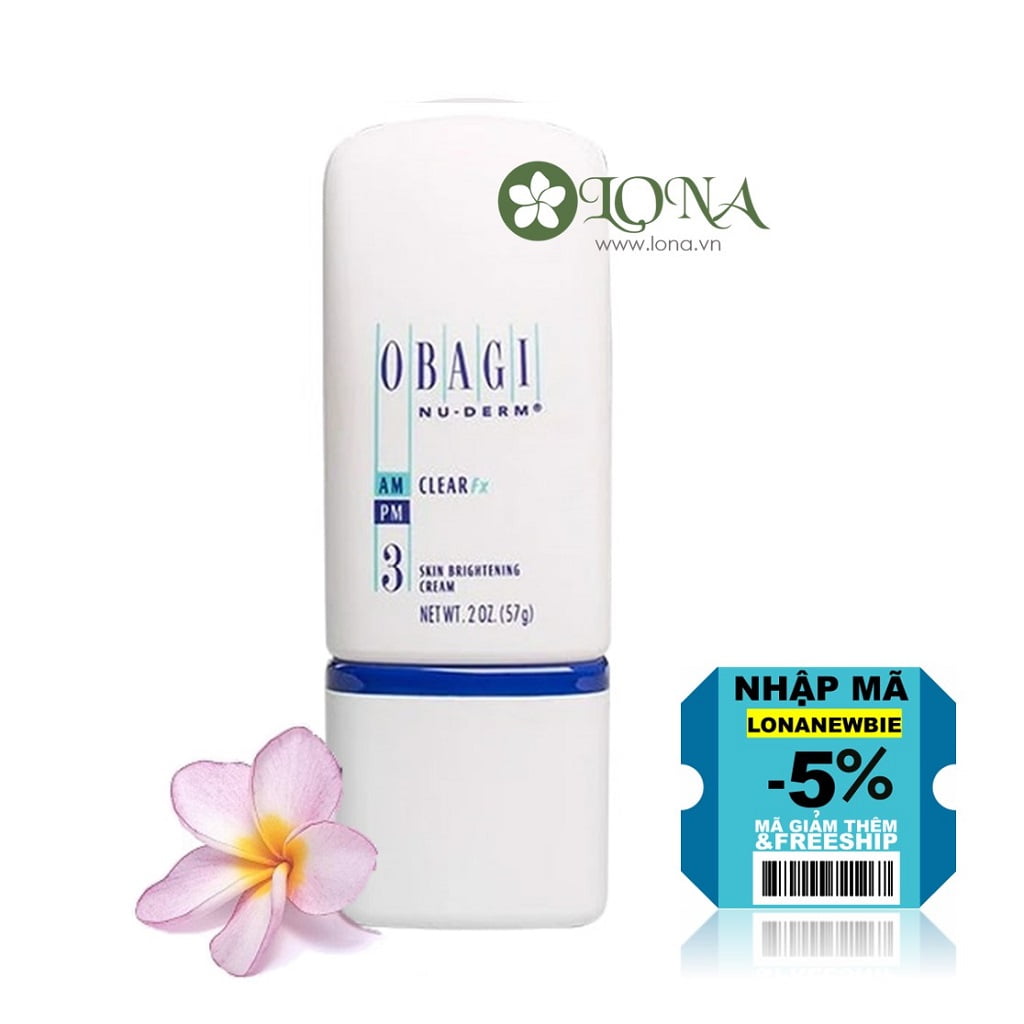 Nu-Derm Clear FX kem trắng da OBAGI - hình ảnh cuối bài