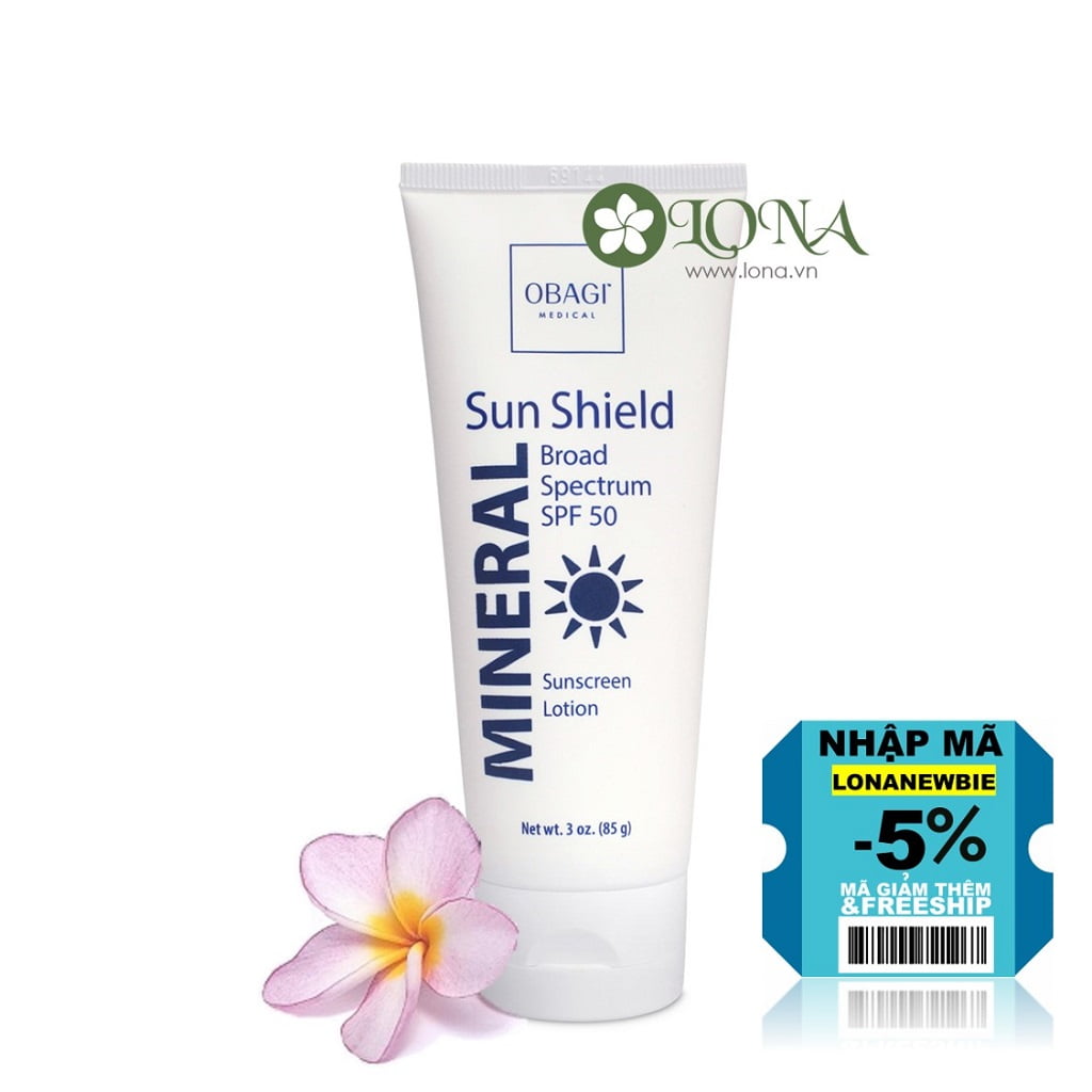 Kem chống nắng Sunshield Mineral Broad Spectrum SPF chính hãng