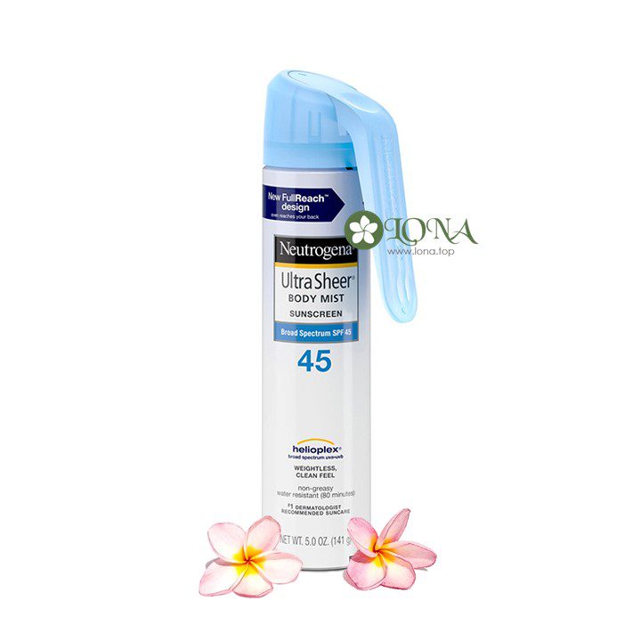 Xịt Chống Nắng Ultra Sheer chính hãng