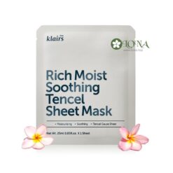 Klairs Rich Moist soothing tencel sheet mask