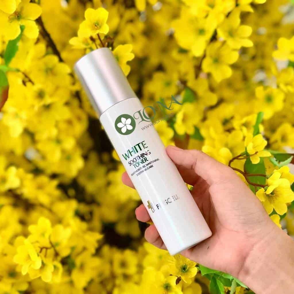 Nước hoa hồng Dr Pluscell White Soothing Toner Hàn Quốc