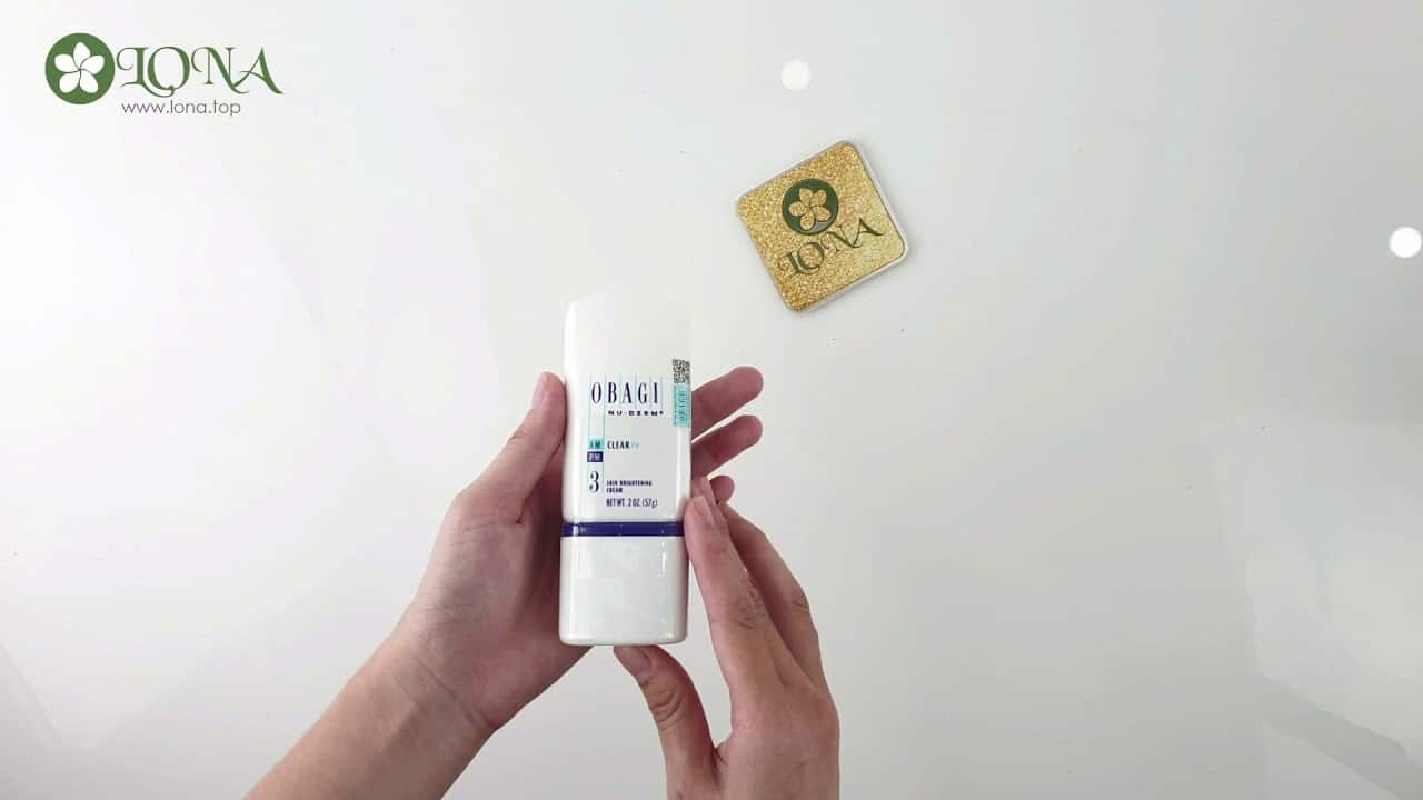 Kem Obagi Số 3 NuDerm FX da Clear làm trắng chống lão hóa - tham khảo khi sử dụng