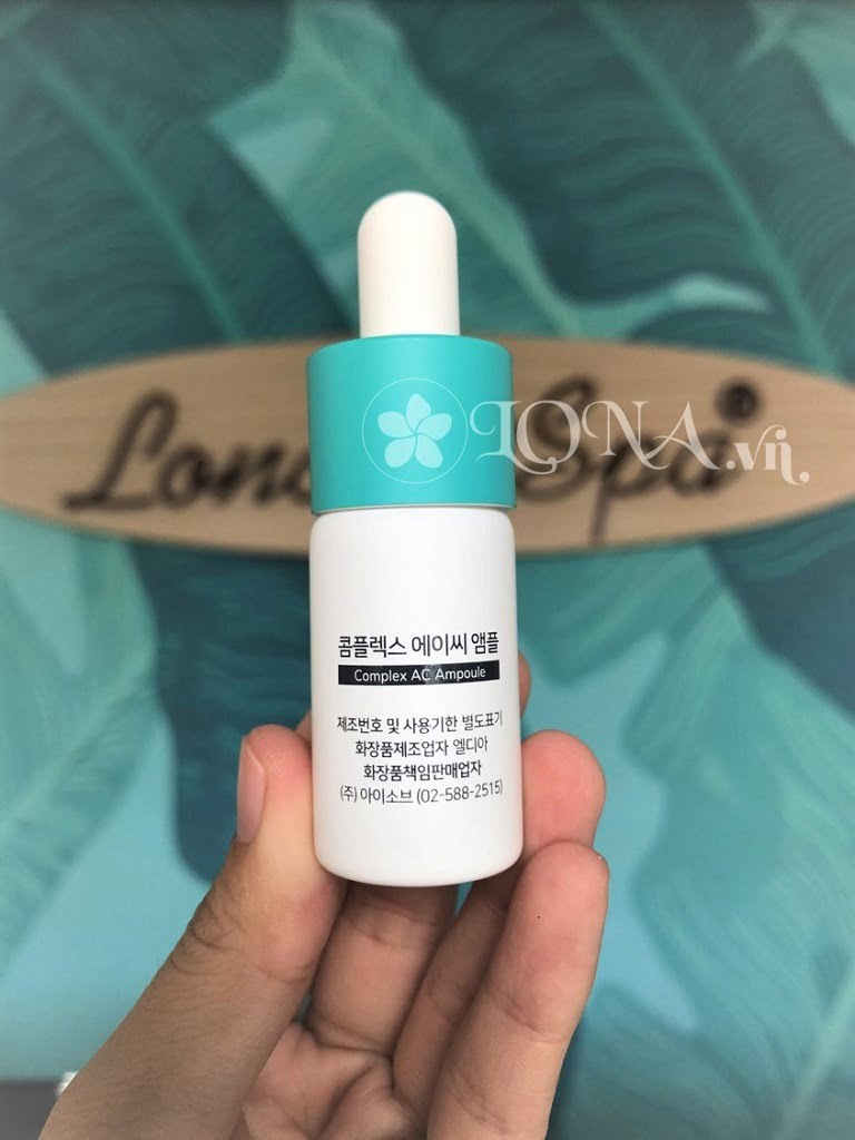 Serum trị mụn ISOV Complex Ac Ampoule - hình ảnh cuối bài