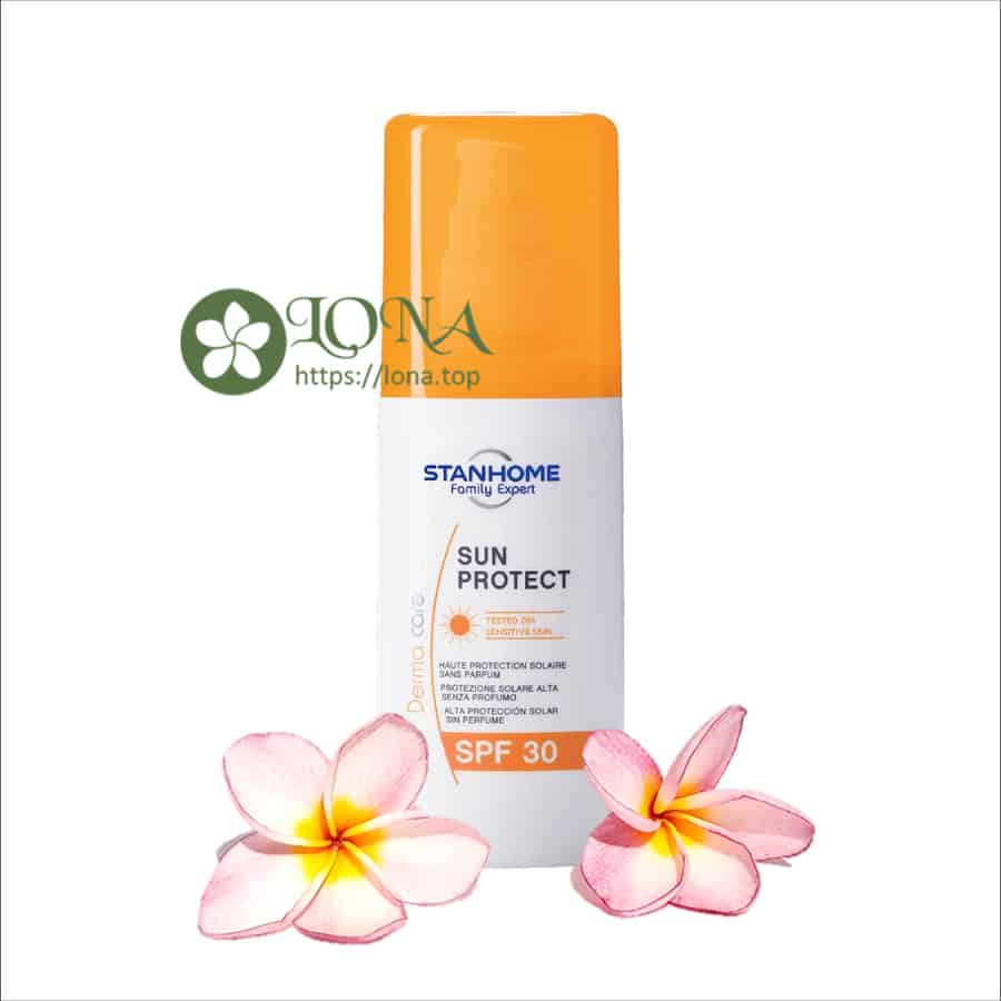 kem chống nắng bảo vệ da trước tia UV Stanhome