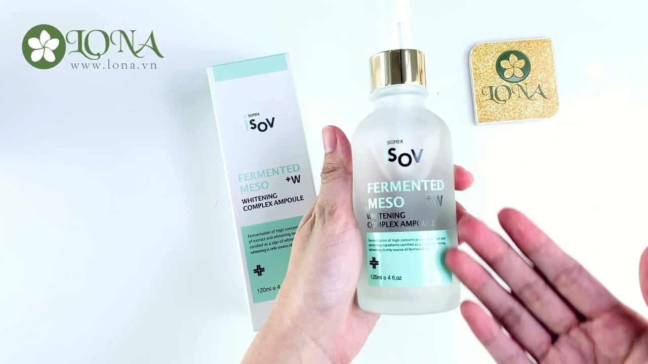 serum làm sáng và đều màu da ISOV