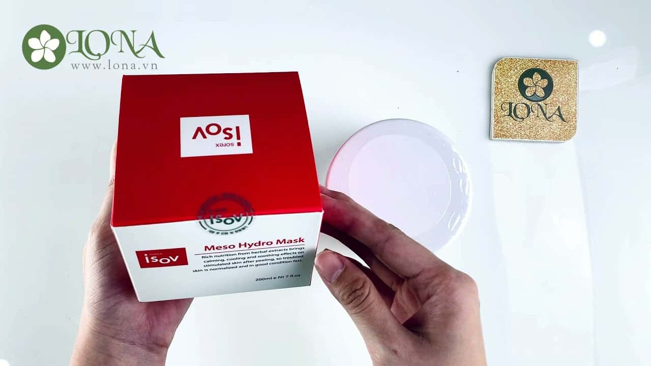 Mặt nạ căng bóng gel Isov Meso Hydro dạng dưỡng da - hình ảnh tham khảo