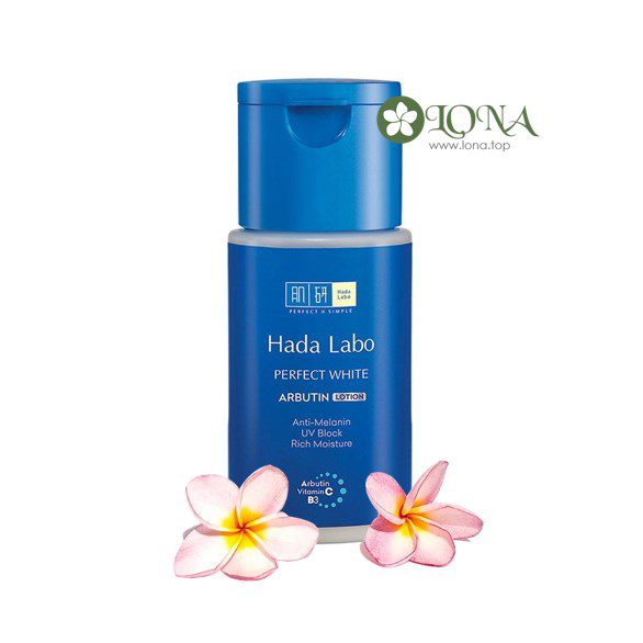 Dung Dịch Hadalabo Perfect White Arbutin dưỡng trắng hoàn hảo cho da