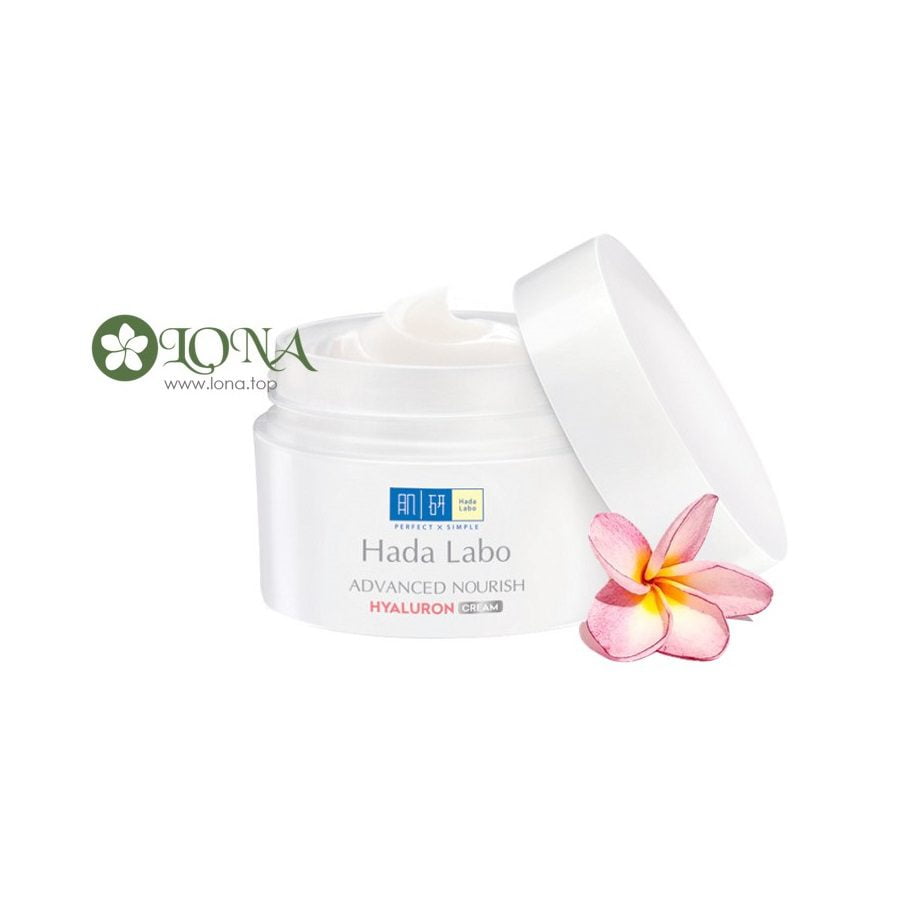 Kem Hadalabo Advanced Nourish Hyaluron dưỡng ẩm tối ưu cho da luôn mịn mướt