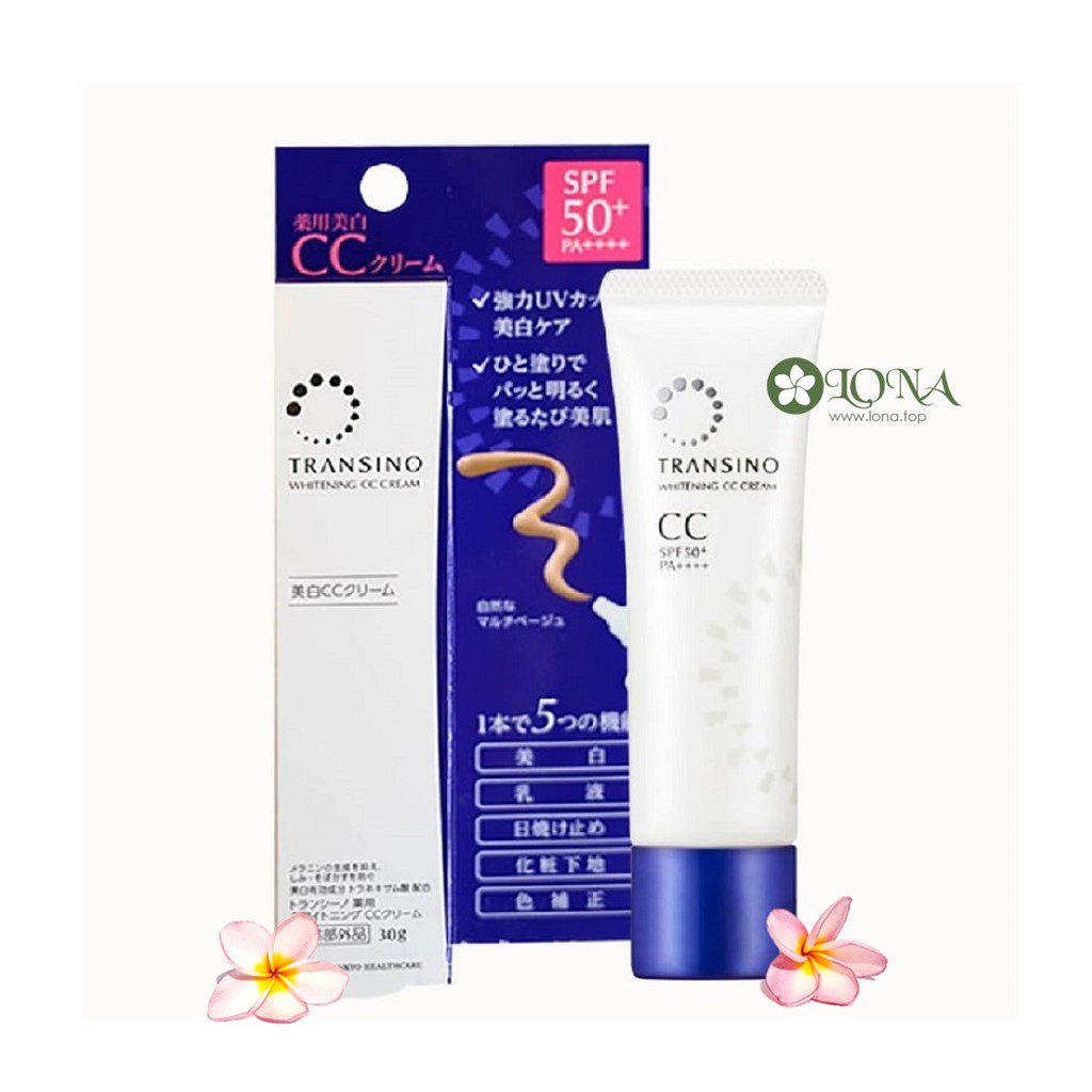 Kem trang điểm dưỡng trắng Whitening CC Cream chính hãng