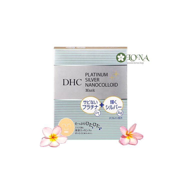 Mặt Nạ Nano Platinum Silver Nanocolloid Mask 5pc chính hãng