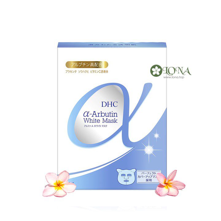 Mặt Nạ Dưỡng Trắng α-A-White Mask 5pc chính hãng
