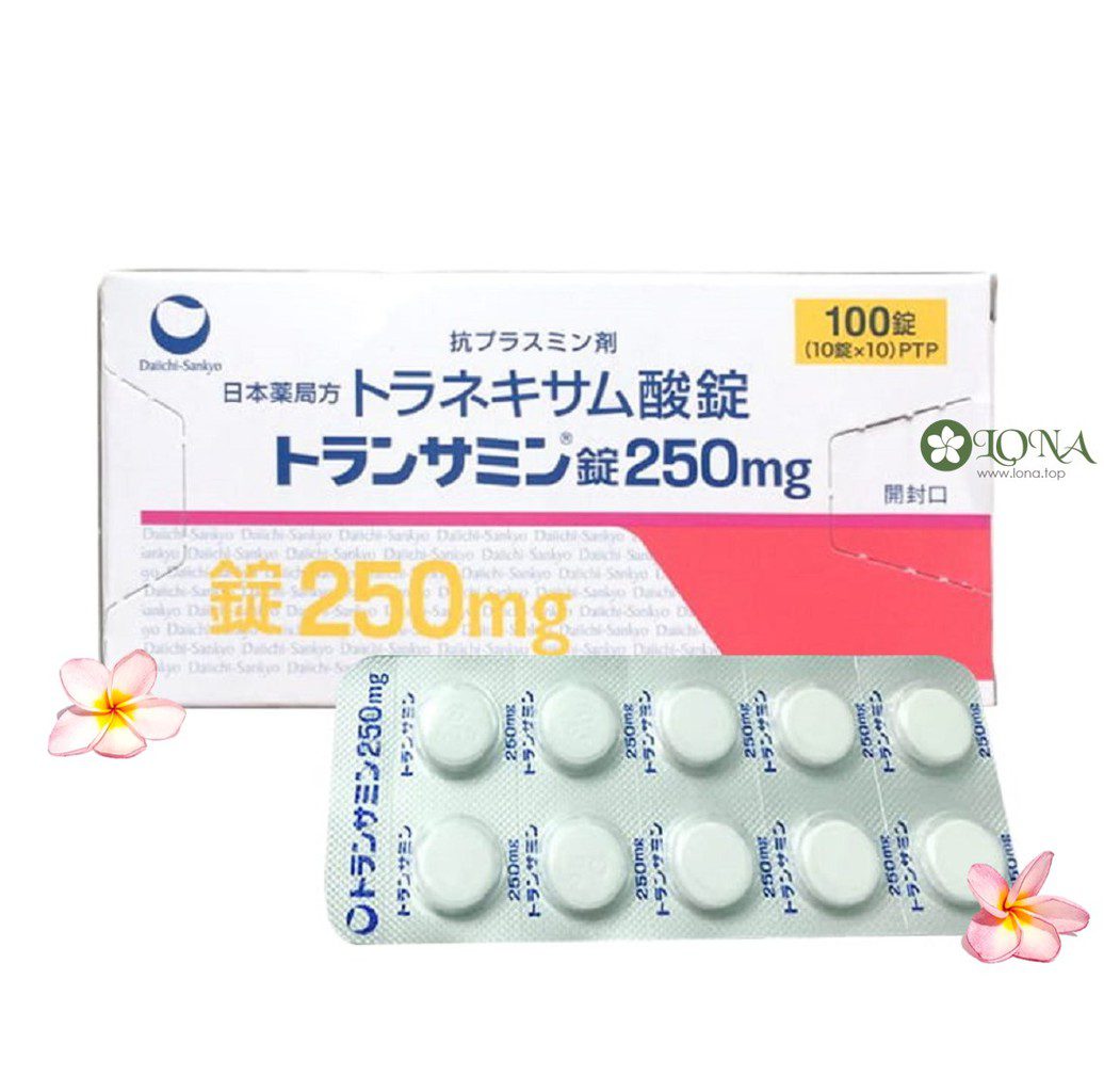 viên uống bổ sung giảm nám và đốm sắc tố Transino