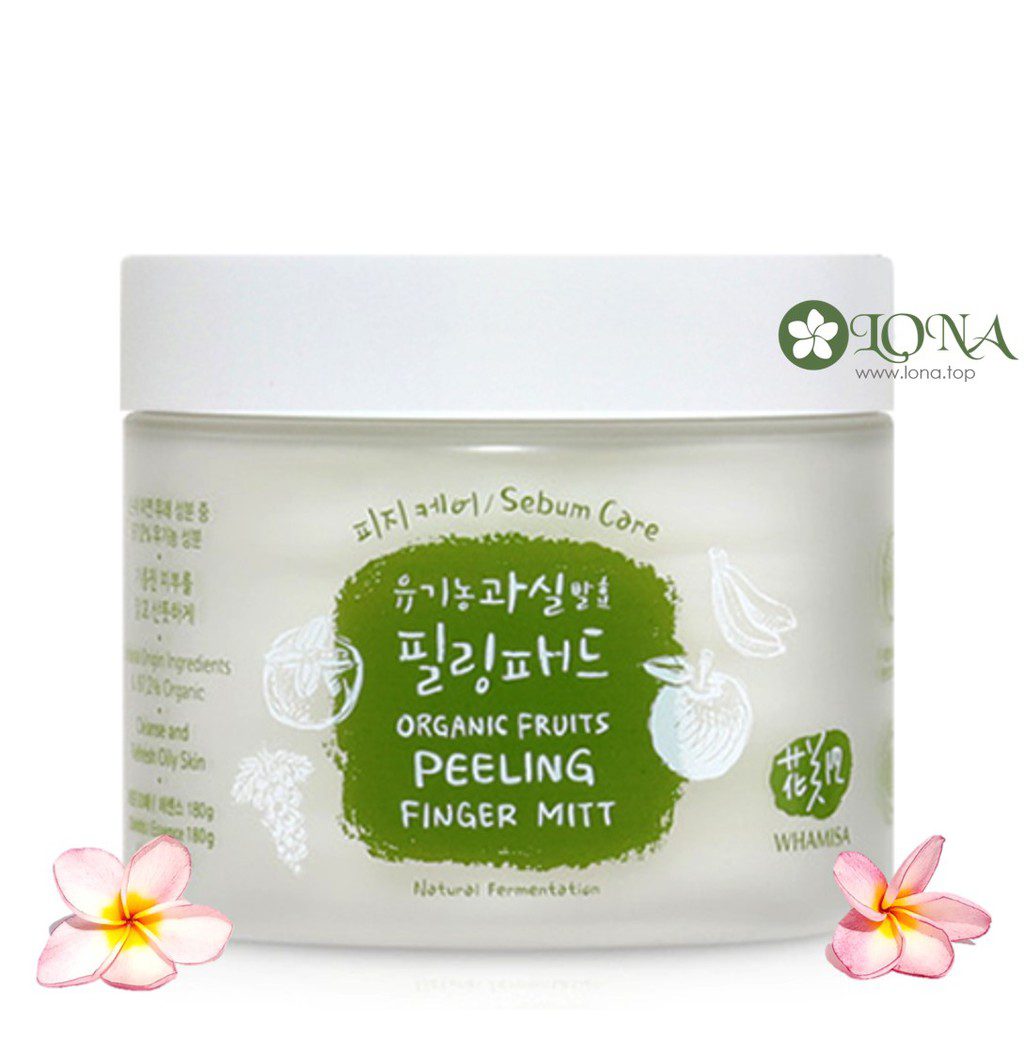 Tẩy Tế Bào Chết Organic Fruits Peeling Finger Mitt chính hãng