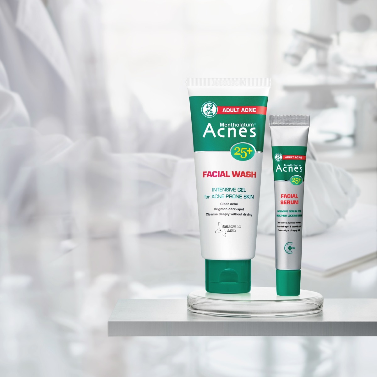 gel rửa mặt ngăn ngừa mụn acnes 25+ facial wash