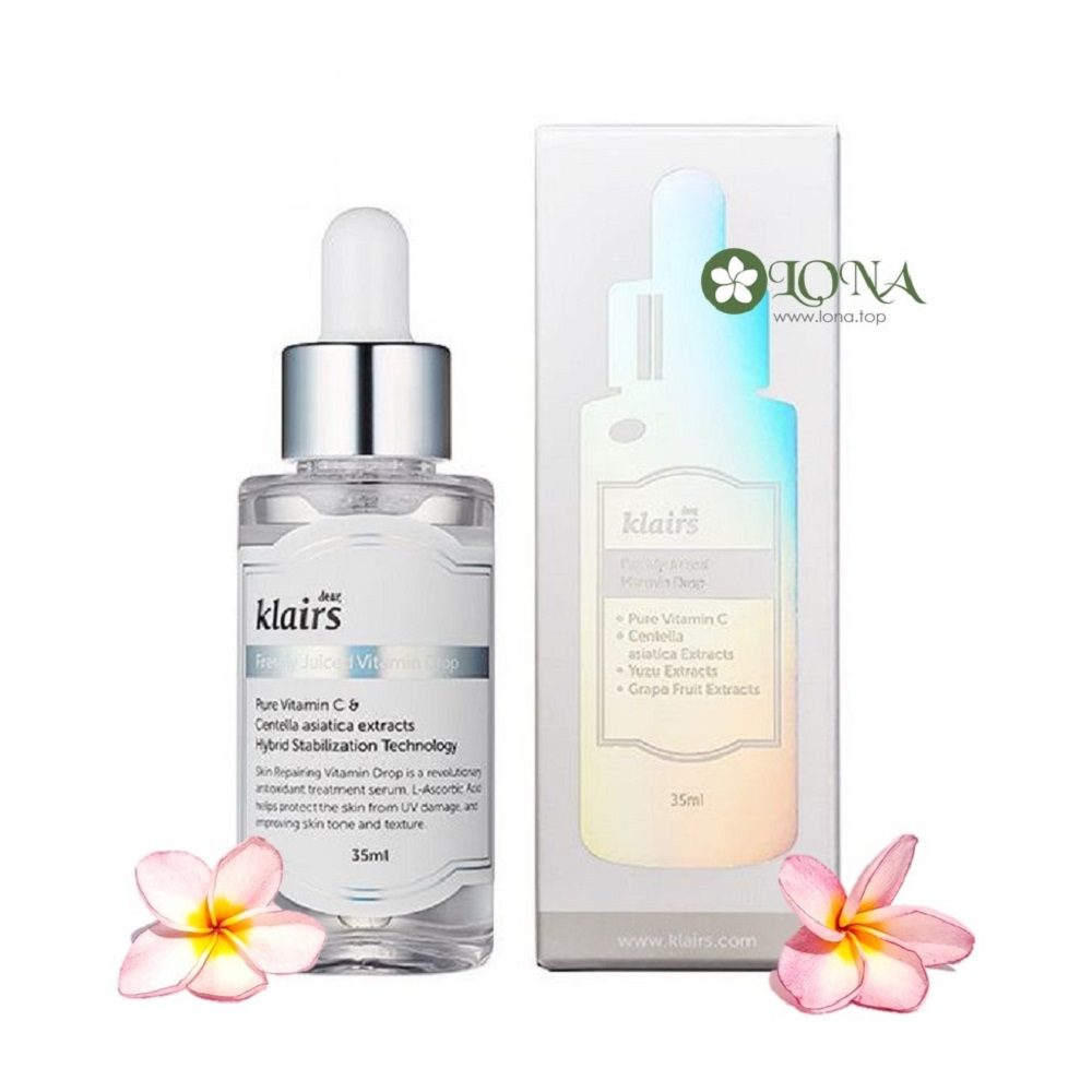 vitamin c làm dịu da nhạy cảm